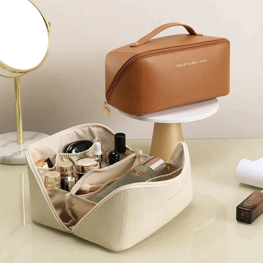 Cosmetiquera Neceser Premium: Diseño Elegante + Máxima Capacidad